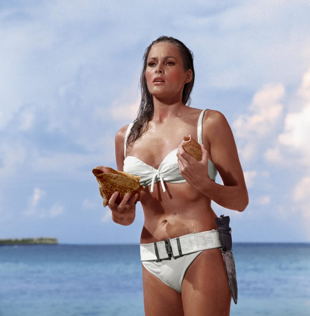 Ursula Andress' bikini in "James Bond 007 vs. Dr. No"