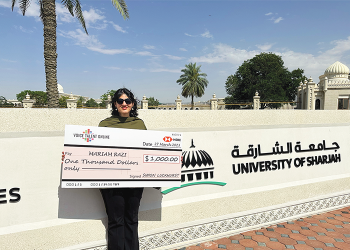 Scholarship Winner Mariam Razi