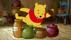 voice talent online winnie the pooh eating honey