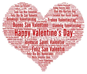 Happy Valentine's Day in Different Languages