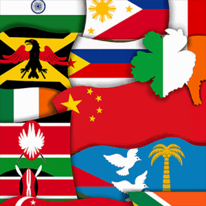 Image showing the flags of 15 languages, in which VTO now offers high quality, human localization services.